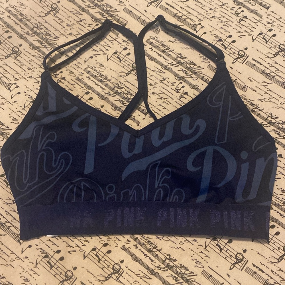 Pink Victoria’s Secret Ultimate Racerback Bra